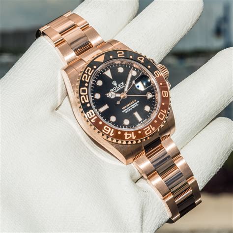 gmt rose gold rolex|rose gold Rolex watch price.